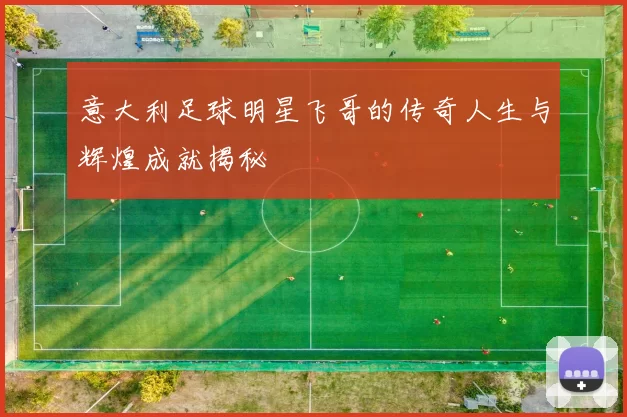 意大利足球明星飞哥的传奇人生与辉煌成就揭秘